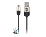 Kabel FOREVER USB-microUSB 1M modern czarny